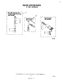 WATER SYSTEM Diagram and Parts List for LA5300XPW3  Whirlpool Washer