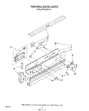 CONTROL PANEL , LITERATURE AND OPTIONAL Diagram and Parts List for RB100PXV0  Whirlpool Wall Oven