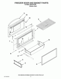 Part Location Diagram of W10340330 Whirlpool SPACER