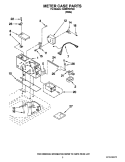 DRAWER PARTS Diagram and Parts List for KERS208XBL1  KitchenAid Range