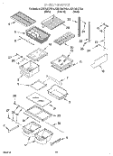 Part Location Diagram of LIT4344137 Whirlpool Use & Care Guide