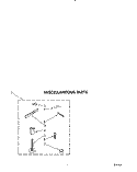MISCELLANEOUS Diagram and Parts List for AL6245VW1  Whirlpool Washer