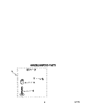 MISCELLANEOUS Diagram and Parts List for 4LBR7255AN0  Whirlpool Washer