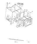 OVEN Diagram and Parts List for RF3020XPW0  Whirlpool Range