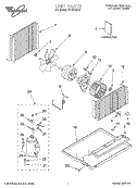 SECTION Diagram and Parts List for ACU072XJ0  Whirlpool Air Conditioner