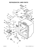 Part Location Diagram of W10481392 Whirlpool HARNS-WIRE