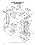 Part Location Diagram of 1124422 Whirlpool SHELF-GLAS