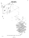 OVEN (CONTINUED) Diagram and Parts List for RM955PXLW0  Whirlpool Microwave Oven Combo