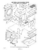 SECTION Diagram and Parts List for ACW094XM0  Whirlpool Air Conditioner