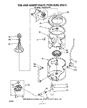 Part Location Diagram of 384076 Whirlpool USE WPL 3954025