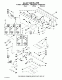 Part Location Diagram of W10861630 Whirlpool HOLDER-ORF