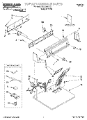 SECTION Diagram and Parts List for SEDX600HQ0  Whirlpool Dryer