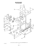 Part Location Diagram of WP4161136 Whirlpool Trash Compactor Air Filter
