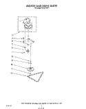 MOTOR AND DRIVE Diagram and Parts List for 7KCCC150T1  KitchenAid Trash Compactor