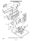 SECTION Diagram and Parts List for LE5920XMW1  Whirlpool Dryer