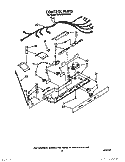 CONTROL Diagram and Parts List for KSRB22DWAL02  KitchenAid Refrigerator