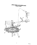 UPPER WASH AND RINSE Diagram and Parts List for KUDS21MS3  KitchenAid Dishwasher