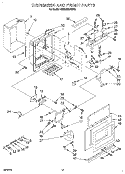 Part Location Diagram of 2001413 Whirlpool COVER-FRNT
