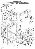 LINER PARTS Diagram and Parts List for GR2FHTXVS00  Whirlpool Refrigerator