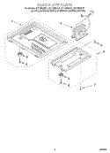Part Location Diagram of 4359922 Whirlpool BASE