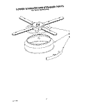 LOWER WASHARM AND STRAINER Diagram and Parts List for KUDS22HT0  KitchenAid Dishwasher