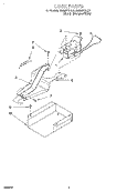 LOCK, LITERATURE Diagram and Parts List for SS385PEEB3  Whirlpool Range