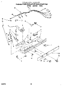 CONTROL, LIT/OPTIONAL Diagram and Parts List for 8ED20ZKXDN00  Whirlpool Refrigerator