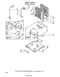 SECTION Diagram and Parts List for AD0402XS0  Whirlpool Dehumidifier