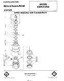 SECTION Diagram and Parts List for KBDS250S0  KitchenAid Food Waste Disposer