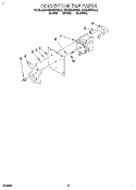CONVECTION FAN Diagram and Parts List for KEDS207BWH1  KitchenAid Range
