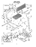 UNIT Diagram and Parts List for ET20DKXTG01  Whirlpool Refrigerator