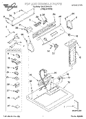 Part Location Diagram of 3394309 Whirlpool HARNS-WIRE