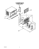 Part Location Diagram of 1166751 Whirlpool FRONT