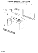 Part Location Diagram of 8206393 Whirlpool Vent Grille - Stainless