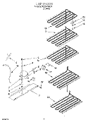 UNIT Diagram and Parts List for EV200FXEN01  Whirlpool Freezer