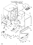 Part Location Diagram of WP3373188 Whirlpool Access Panel