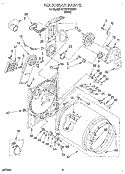 SECTION Diagram and Parts List for KEYW777BWH1  KitchenAid Dryer