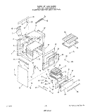 Part Location Diagram of 332687 Whirlpool 24142A & 24241A Models