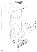 LINER, LIT/OPTIONAL Diagram and Parts List for EV120FXDN01  Whirlpool Freezer