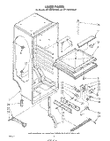 Part Location Diagram of 944889 Whirlpool Breaker Trim, Mullion