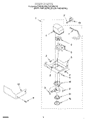 PUMP Diagram and Parts List for KUIS155HPB0  KitchenAid Ice Maker