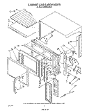 SECTION Diagram and Parts List for MW8650XS4  Whirlpool Microwave