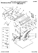 TOP AND CONSOLE, LIT/OPTIONAL Diagram and Parts List for KGYE870BAL1  KitchenAid Dryer