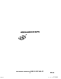 MISCELLANEOUS, LIT/OPTIONAL Diagram and Parts List for TUD2000W1  Whirlpool Dishwasher