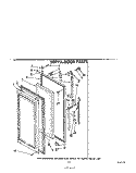 SERVA-DOOR Diagram and Parts List for 3EHD261MMWR0  Whirlpool Refrigerator