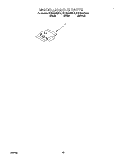 Part Location Diagram of LIT9743815 Whirlpool Tech Sheet (French)