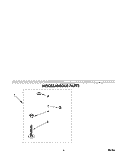 MISCELLANEOUS Diagram and Parts List for RAX7245BL0  Roper Washer