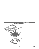 OVEN RACK, LIT/OPTIONAL Diagram and Parts List for SF385PEWW2  Whirlpool Range