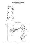 WIRING HARNESS Diagram and Parts List for LA6090XTW1  Whirlpool Washer