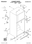 Part Location Diagram of LIT2225406 Whirlpool Literature Parts (Use & Care Guide)